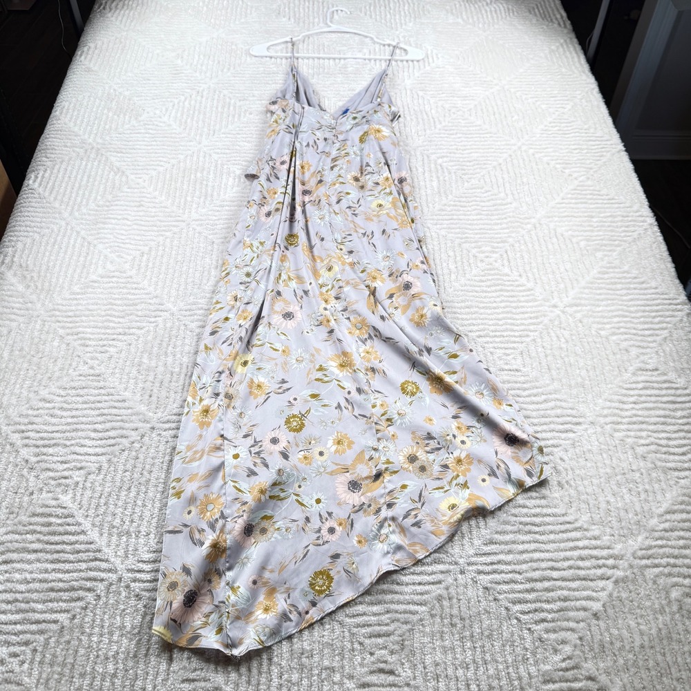 ASTR THE LABEL Floral Print Midi Dress Women's Medium Fairy Festival Boho Brunch - Picture 2 of 15